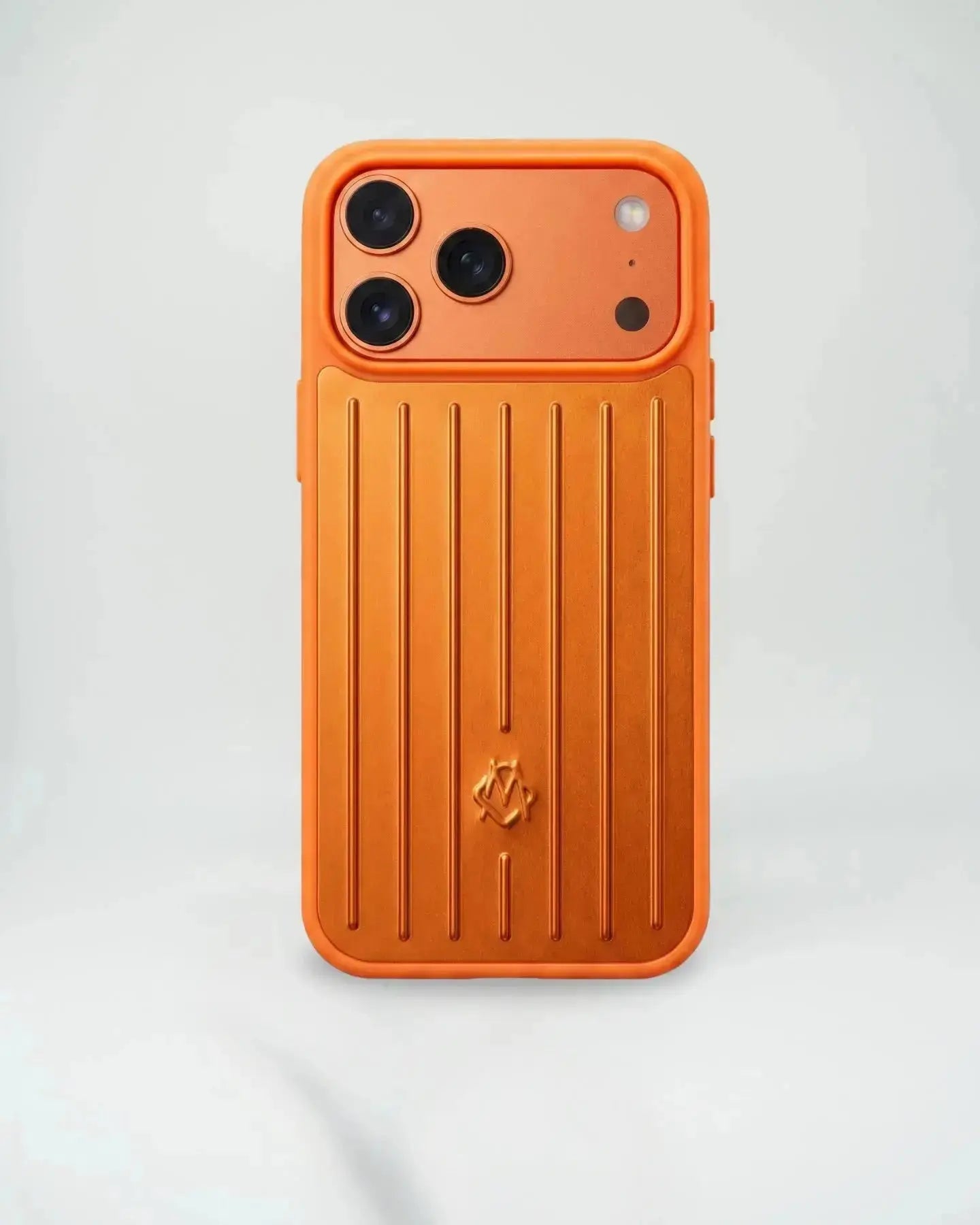 RIMOWA Style Case with Aluminium Back & Silicone Sides for iPhone 17 Pro/17 Pro Max