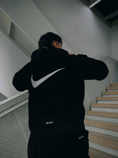 NIKE X SUPREME HOODIE BLACK SS25