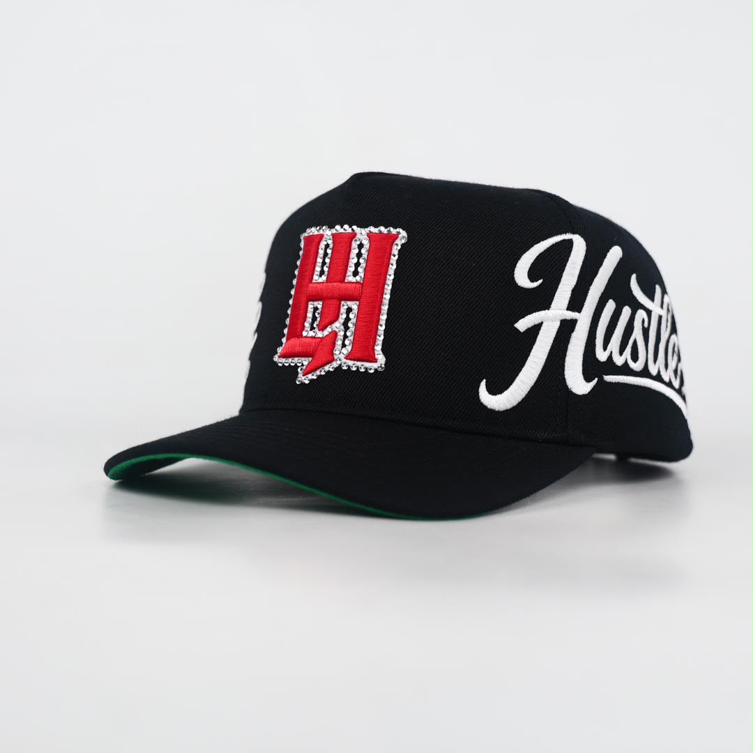 LIFE HUSTLERS HAT BLACK/RED