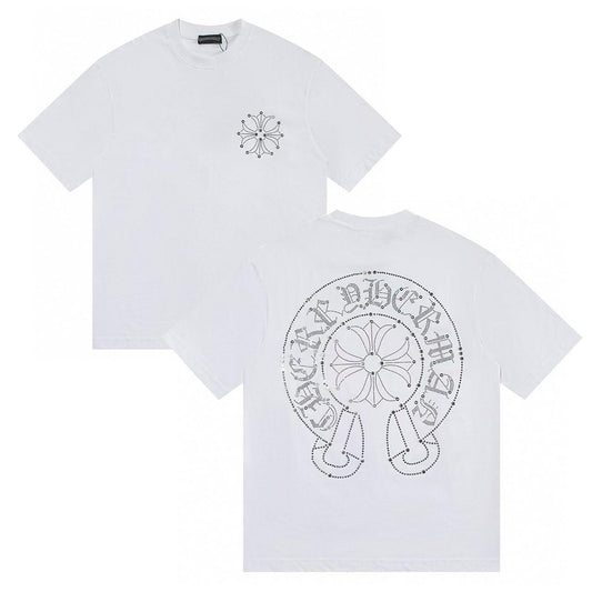 Chrome Hearts Rhinestone Horseshoe Logo