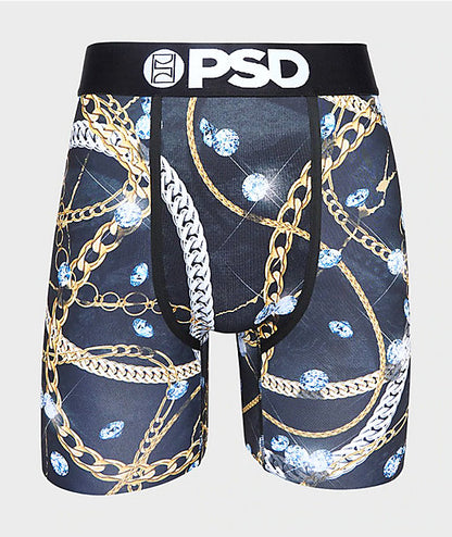 PSD Ice &amp; Chain Black Boxer Briefs