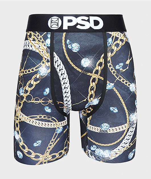 PSD Ice &amp; Chain Black Boxer Briefs