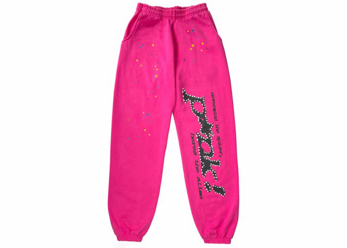 Spider SWEATPANT Pink