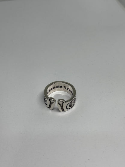 CHROMEHEARTS ANILLO AJUSTABLE PLATA 925