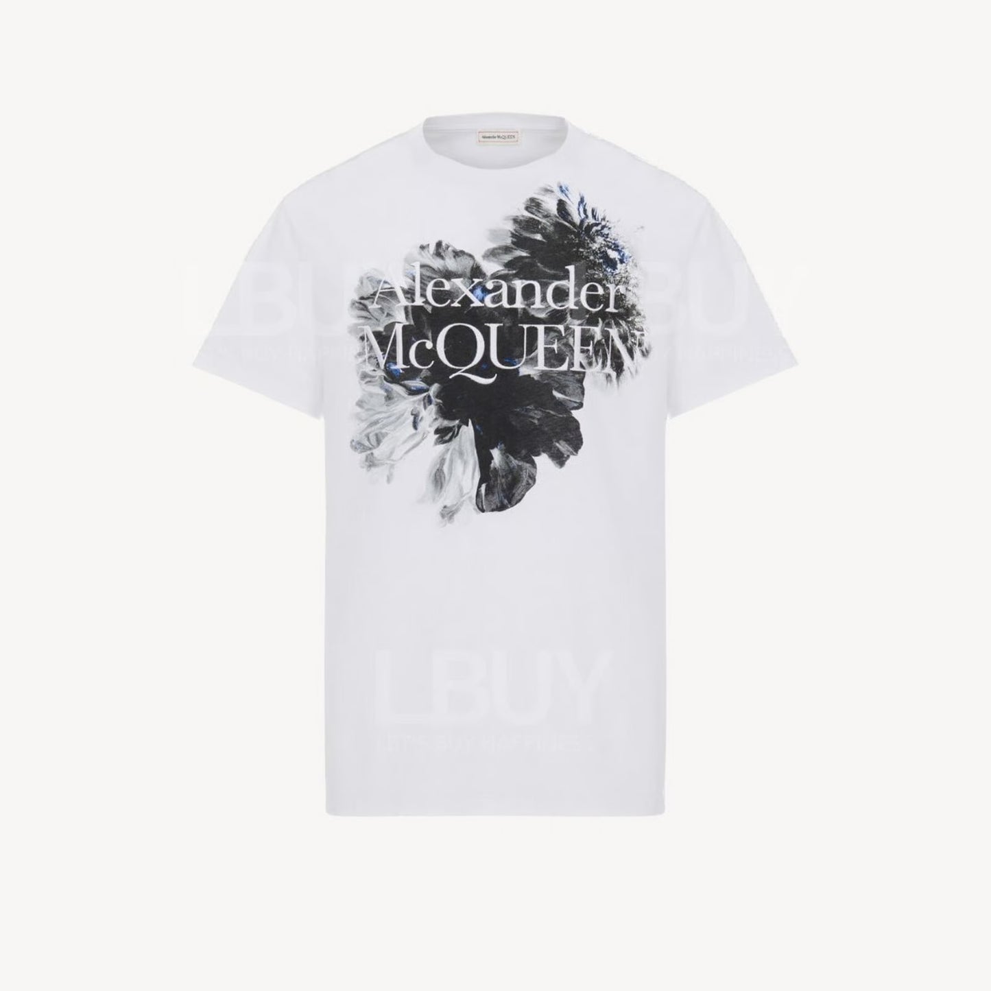 Alexander McQueen Dutch Flower Logo T-shirt