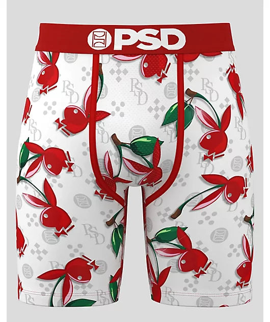 PSD x Playboy White Cherry Lux Boxer Briefs