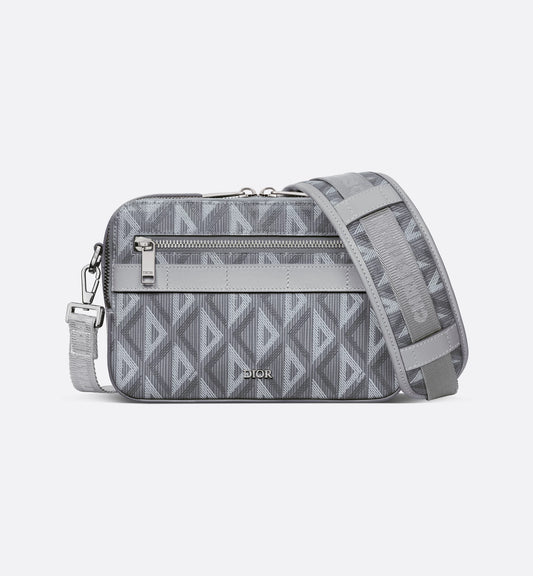 SAFARI BAG GREY DIOR WITH STRAP