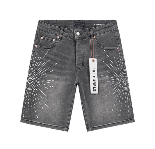 PURPLE BRAND SHORT GREY