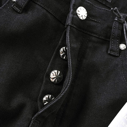 LOST SHDWS DENIM PANT BLACK/FROST