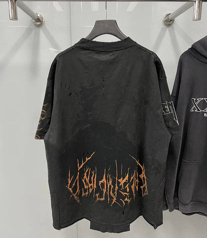 BALENCIAGA PARIS MOON DOWN TEE