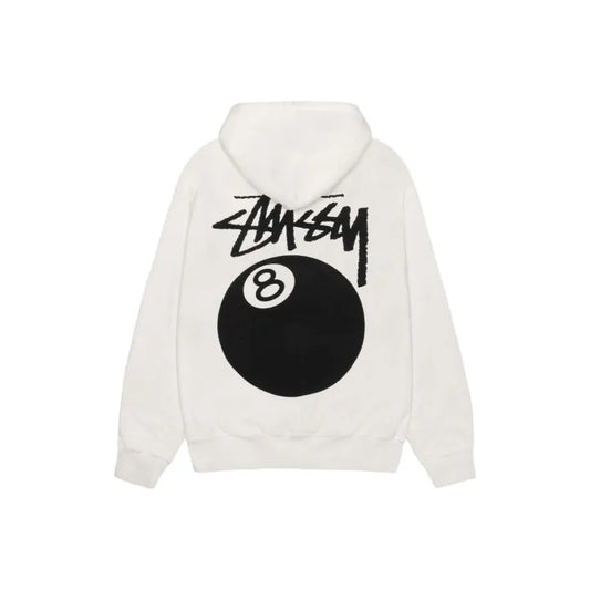 Stussy 8 Ball Zip Hood 'Smoke'