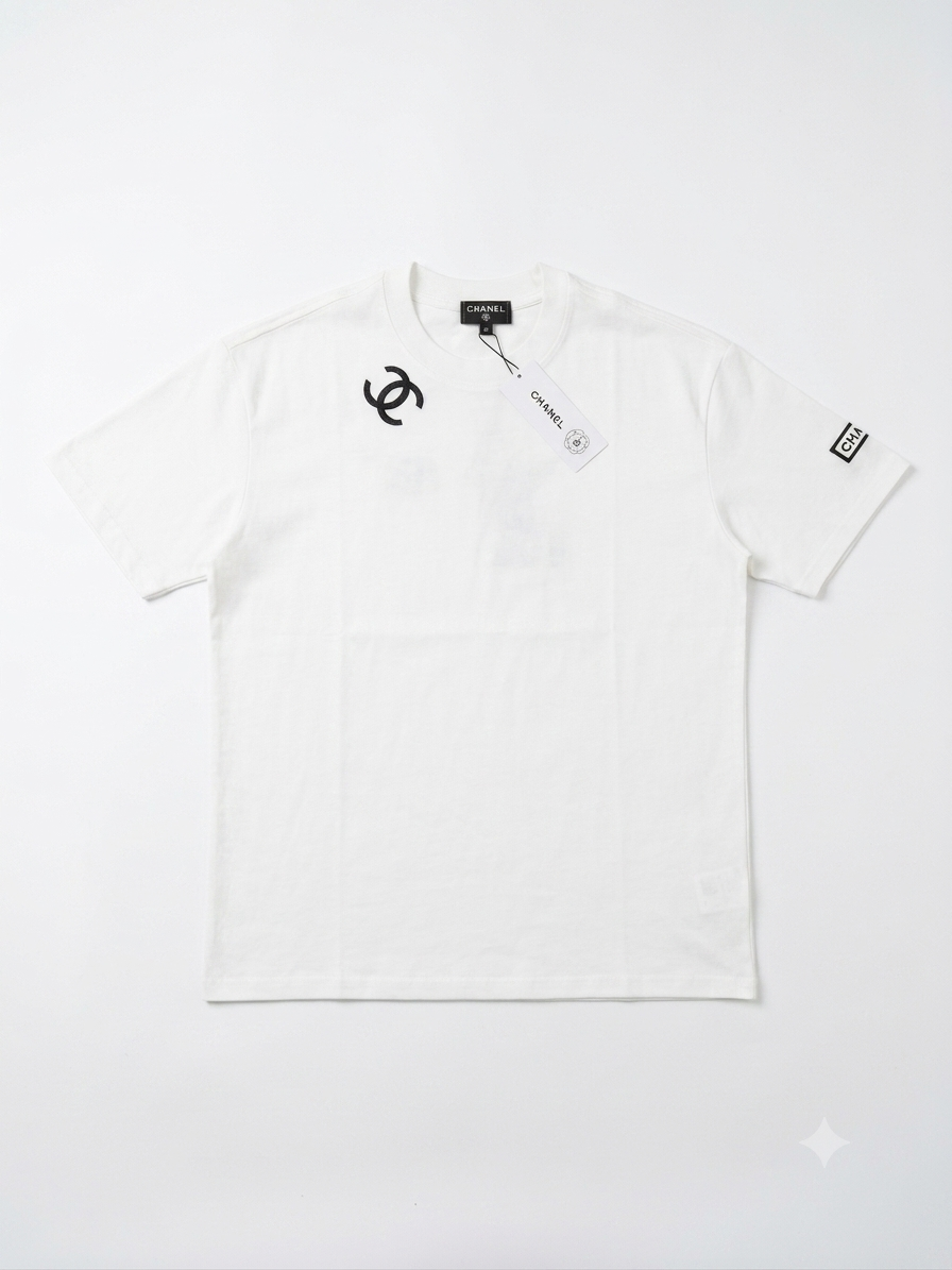 Chanel Logo white Tshirt