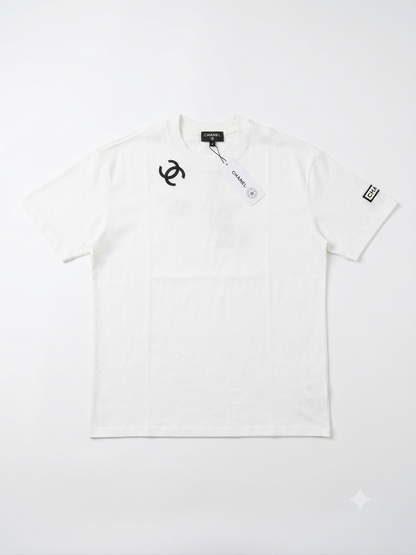 Chanel Logo white Tshirt