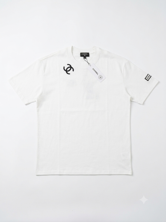 Chanel Logo white Tshirt