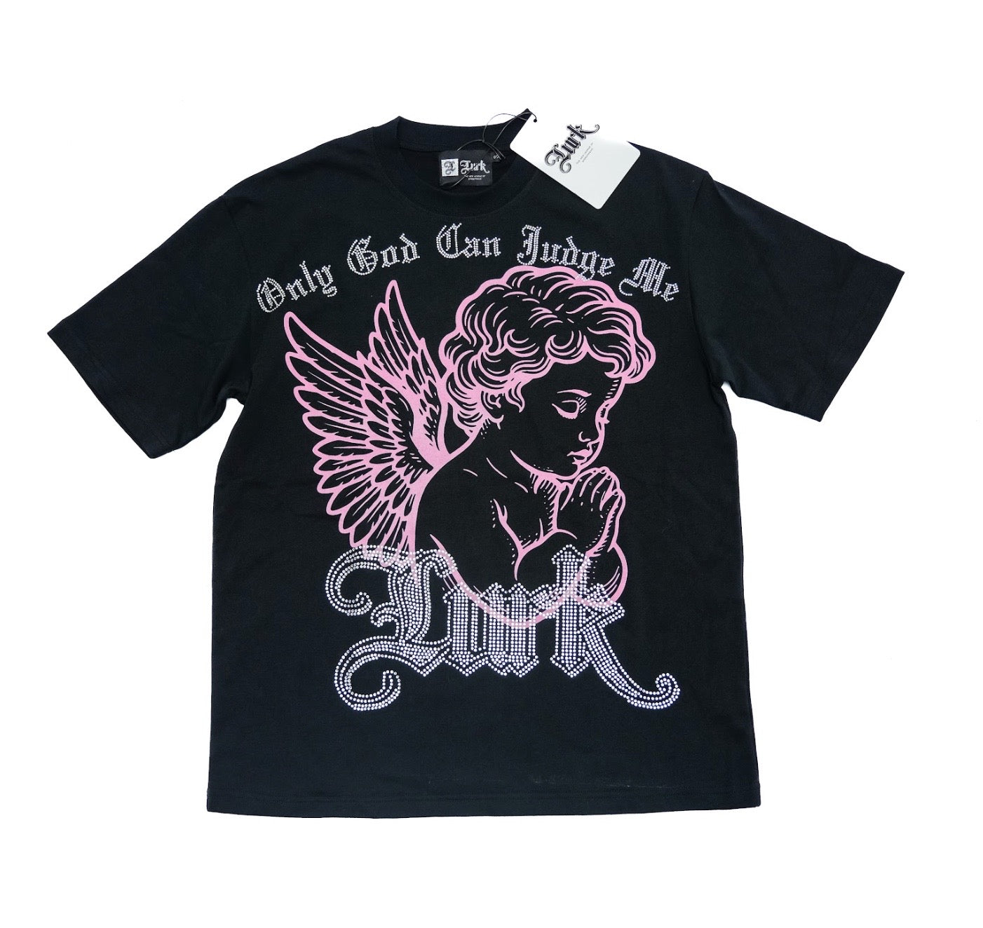 LURK BRAND “LURK PRAYING ANGEL BLACK VERSION BOXY FIT