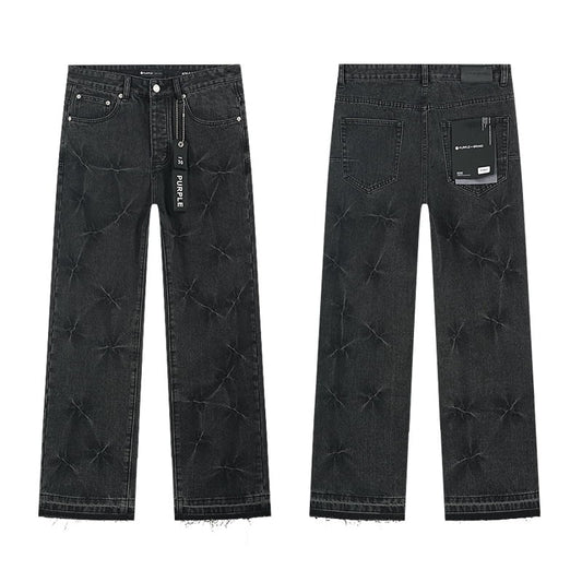 PURPLE BLACK JEANS PANT