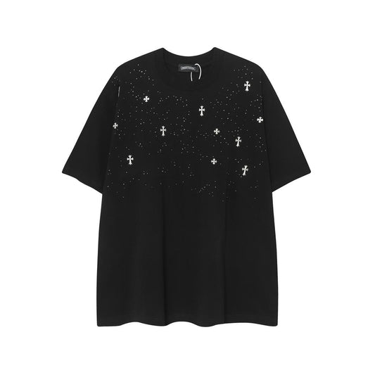 CHROMEHEARTS RHINESTONE TSHIRT BLACK