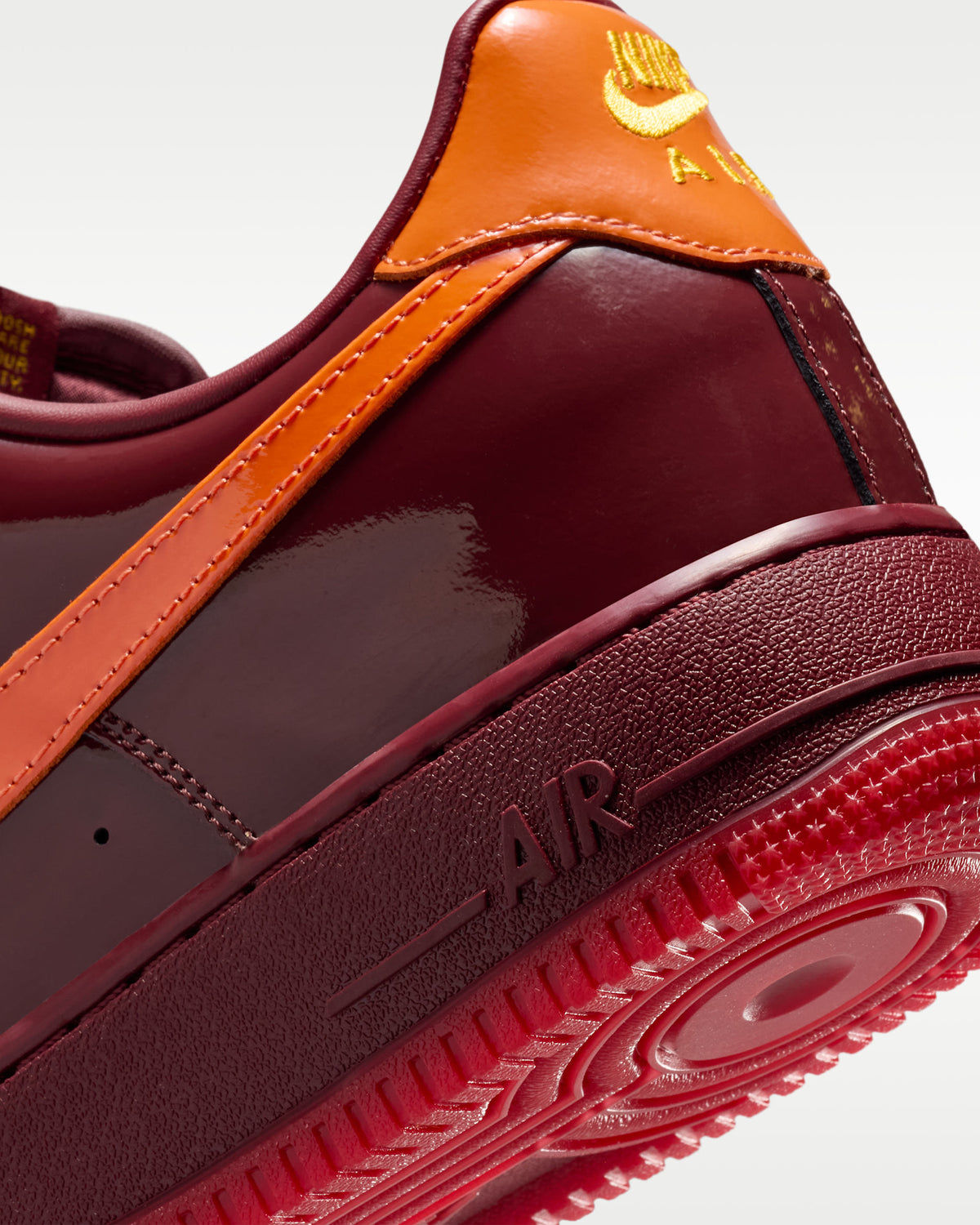 Air Force 1 Dark Team Red/Safety Orange