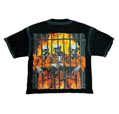 BKYS PRISONER CROPPED SHIRT BLACK