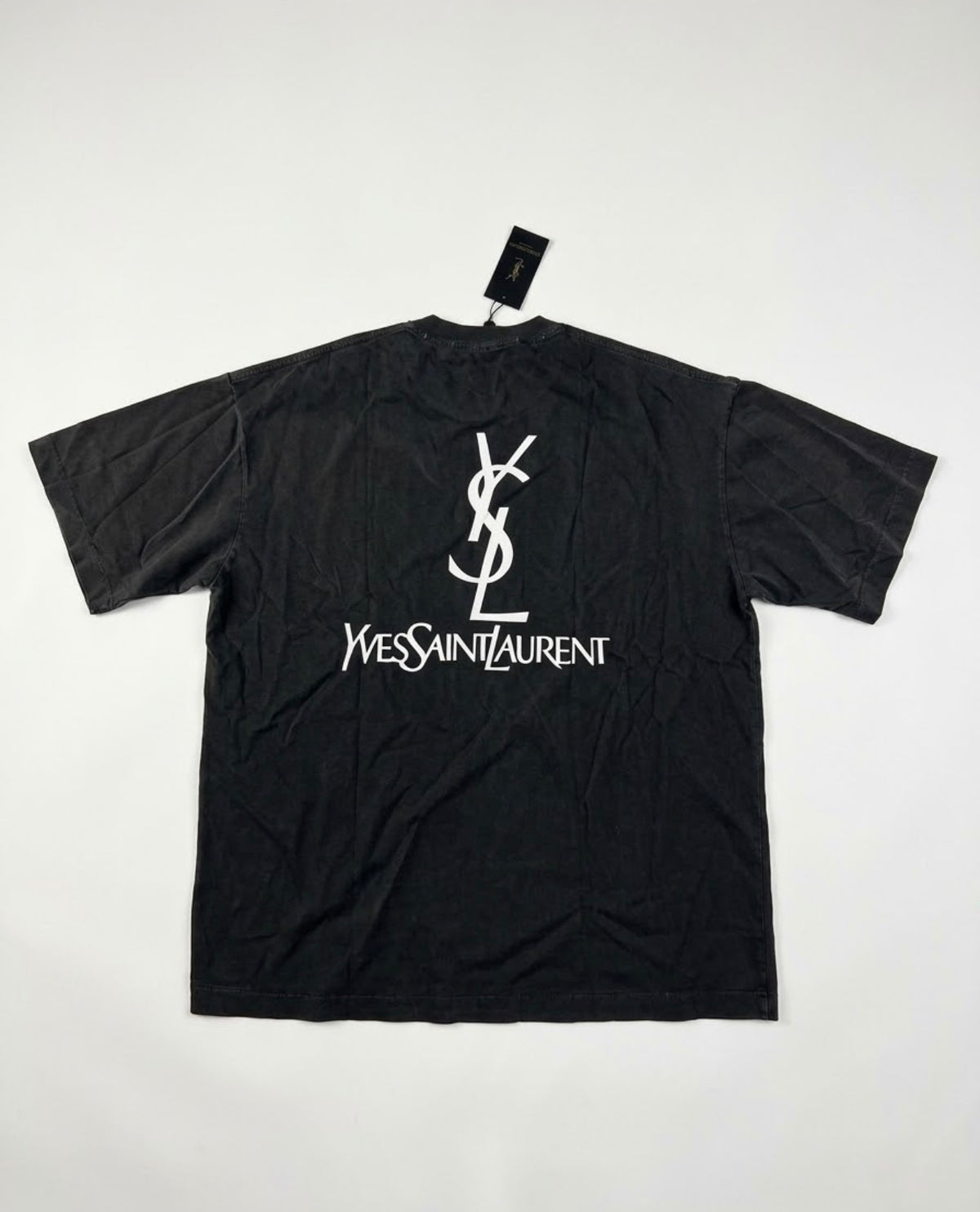 Yves Saint Laurent Big logo black tee