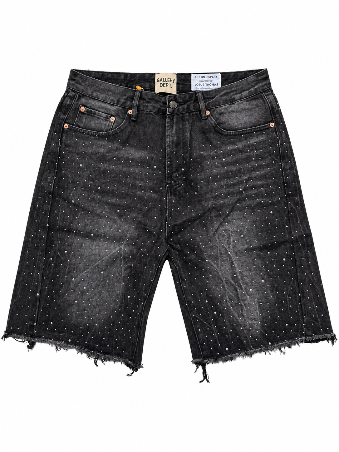 GALLERY DEPT SHORT BLACK RHINESTONE 699