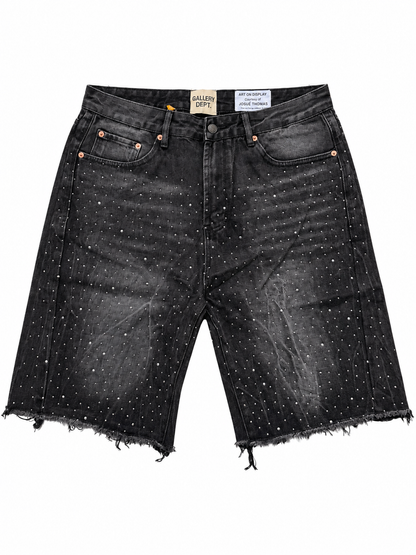 GALLERY DEPT SHORT BLACK RHINESTONE 699