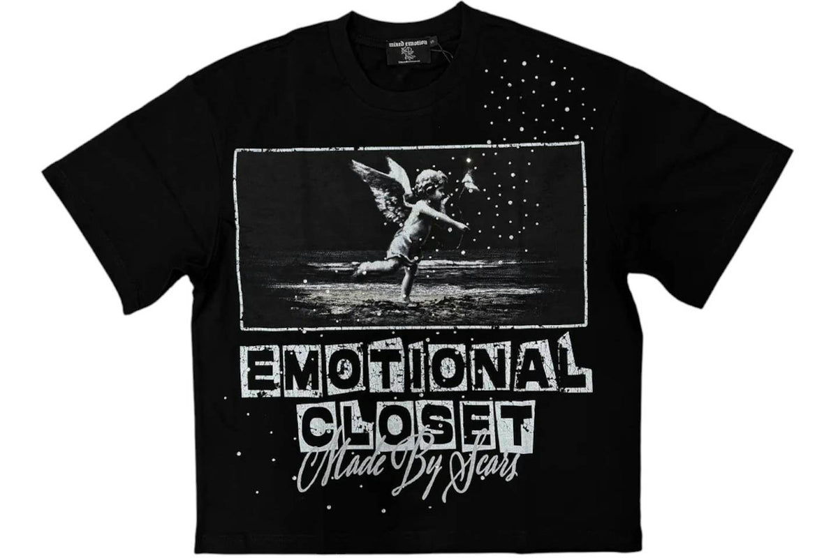 Mixed Emotions Scar Black Tshirt