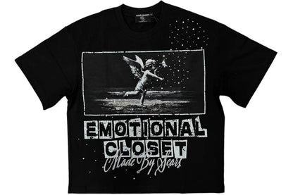 Mixed Emotions Scar Black Tshirt