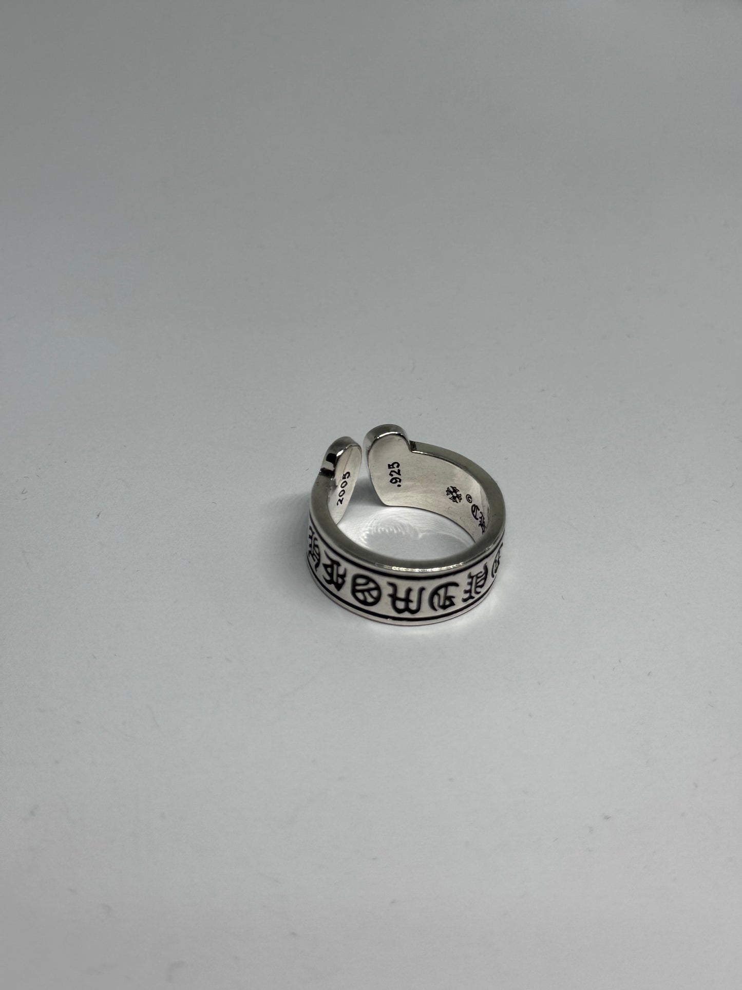 CHROMEHEARTS ANILLO AJUSTABLE PLATA 925