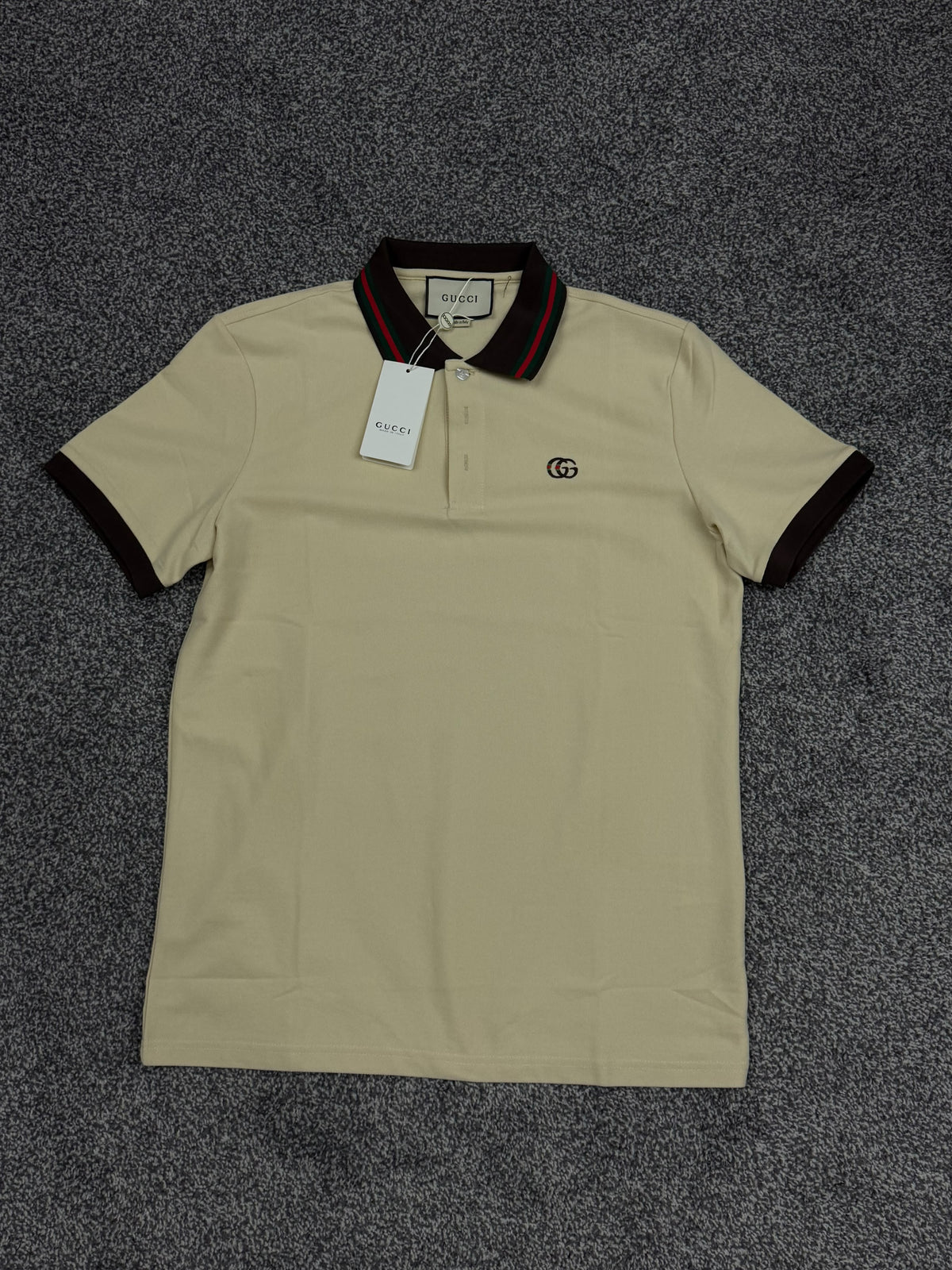 Gucci Stretch Cotton Piquet Polo