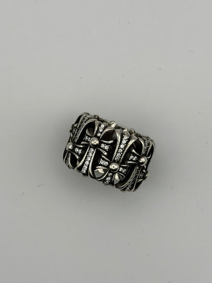 Chromehearts Cemetery Cross Ring Plata 925