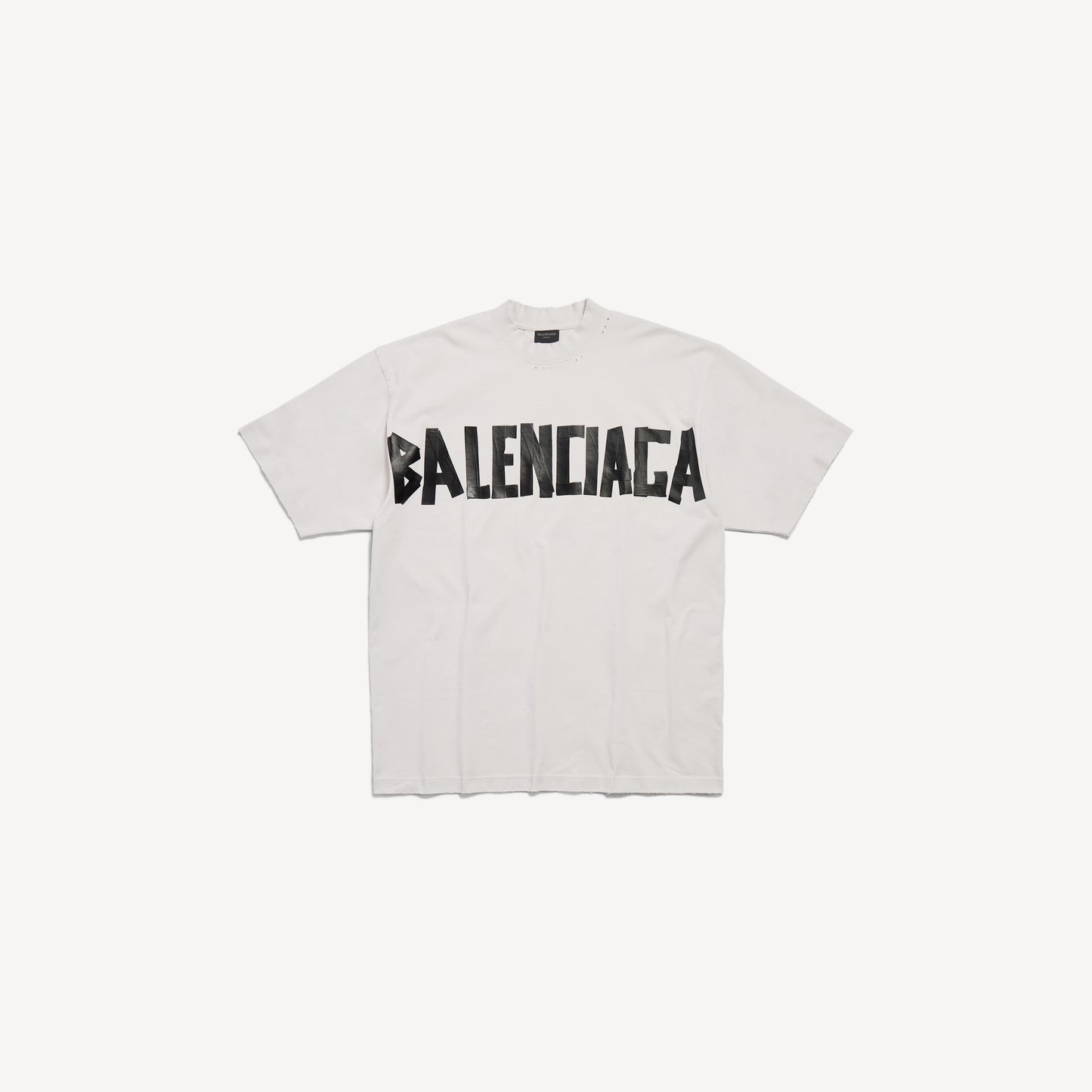 BALENCIAGA MEDIUM WHITE FIT T-SHIRT