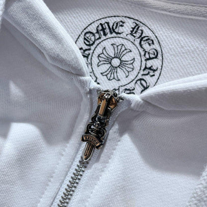 CHROMEHEARTS HORSE SHOE LOS AMGELES HOODIE WHITE