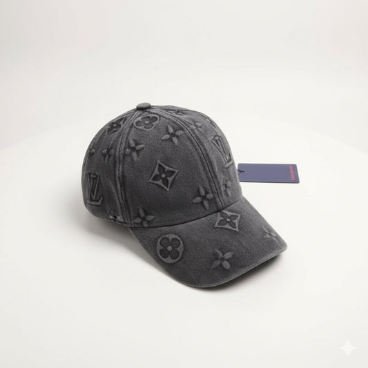 LOUIS VUITTON MONOGRAM SHADOW HAT BLACK