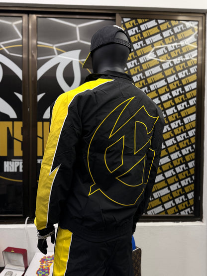 Tracksuit Godspeed black/yellow