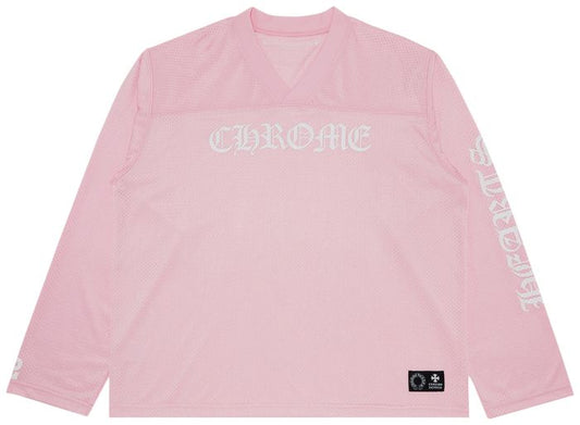 Chrome Hearts Love You Mesh Warm Up Jersey 'Pink'