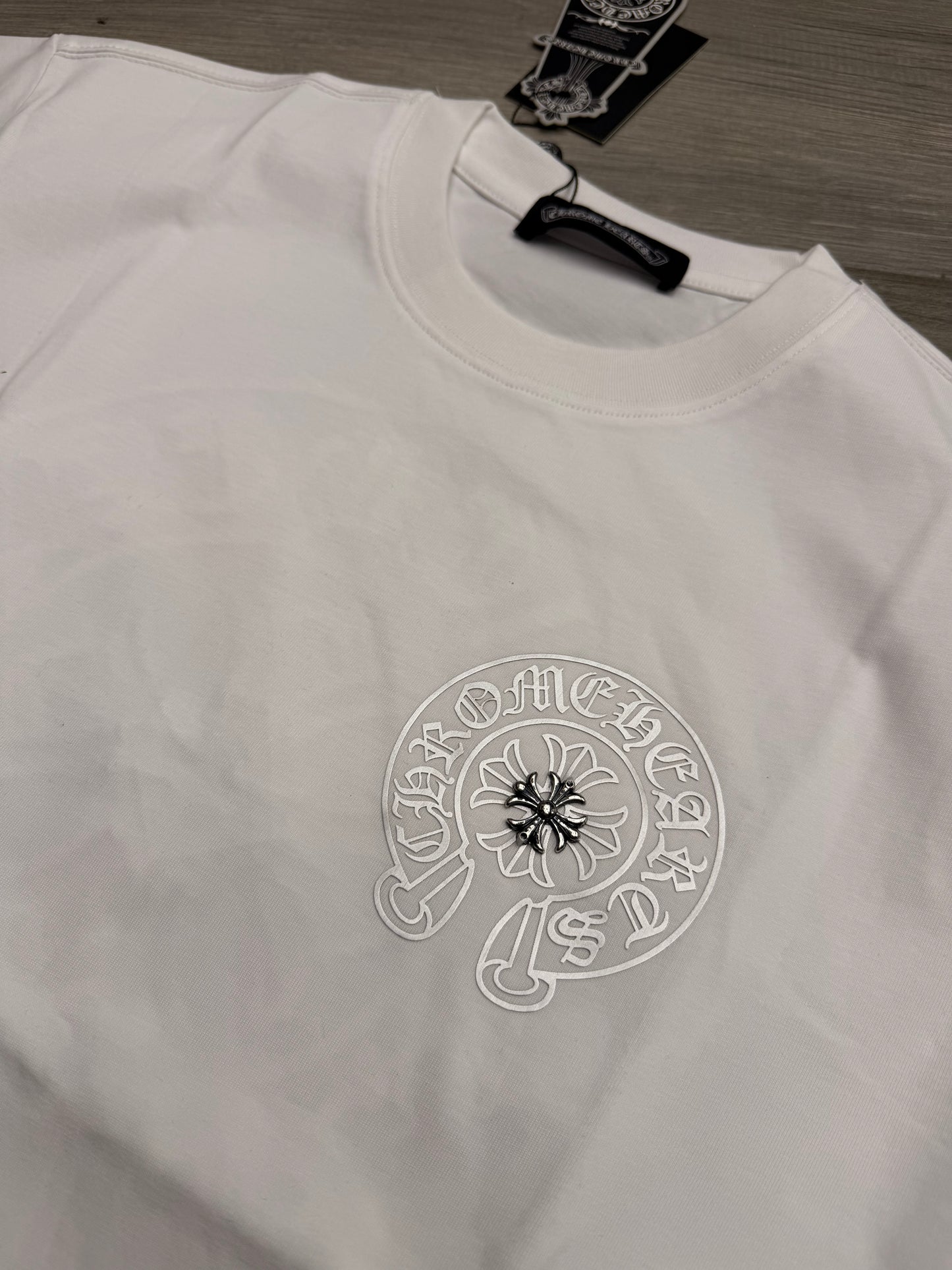 CHROMEHEARTS HORSESHOE WHITE TSHIRT