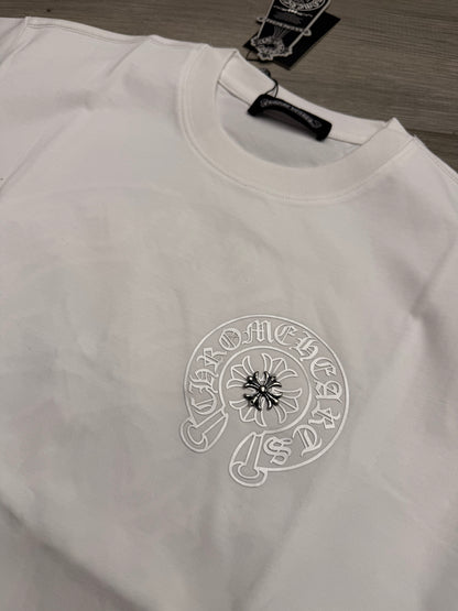 CHROMEHEARTS HORSESHOE WHITE TSHIRT