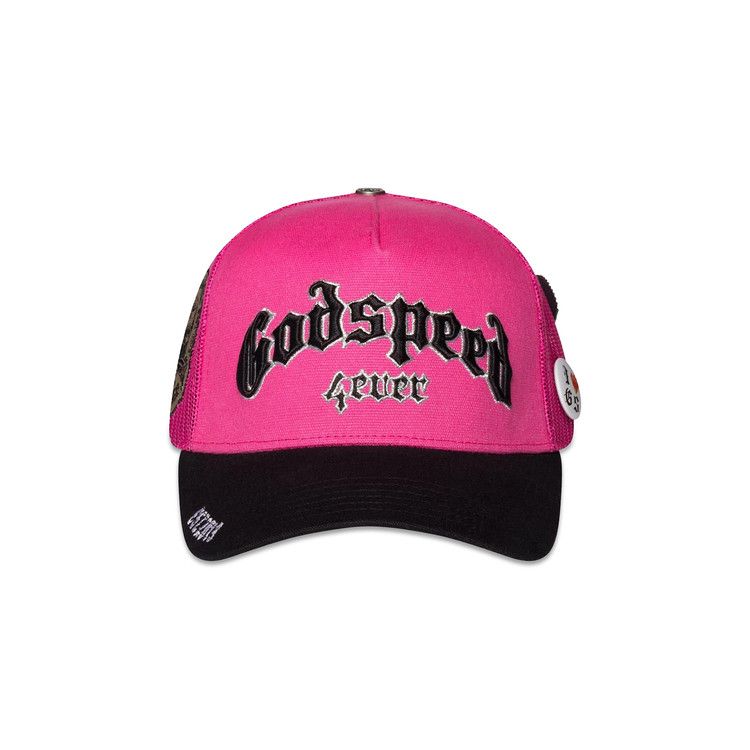 Godspeed Forever Trucker Hat 'Pink/Black'