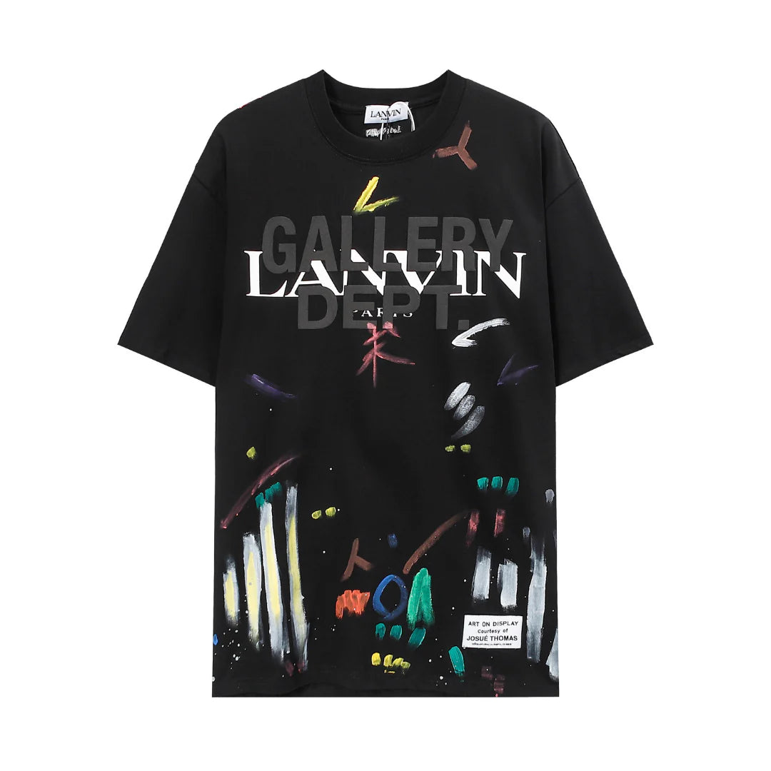 GALLERY DEPT X LANVIN TSHIRT BLACK
