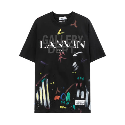 GALLERY DEPT X LANVIN TSHIRT BLACK
