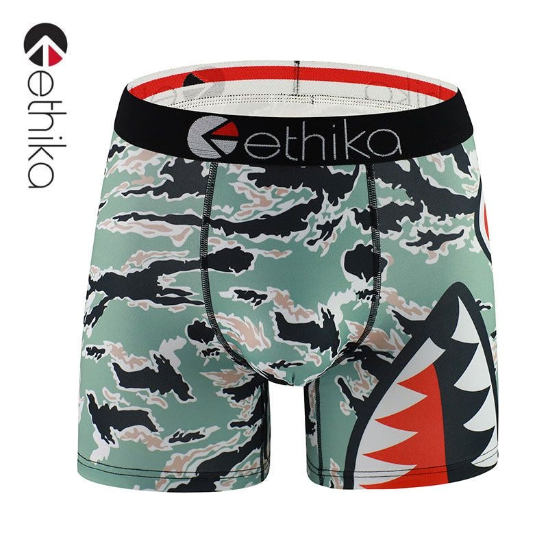 ETHIKA BRIEF CAMO GREEN