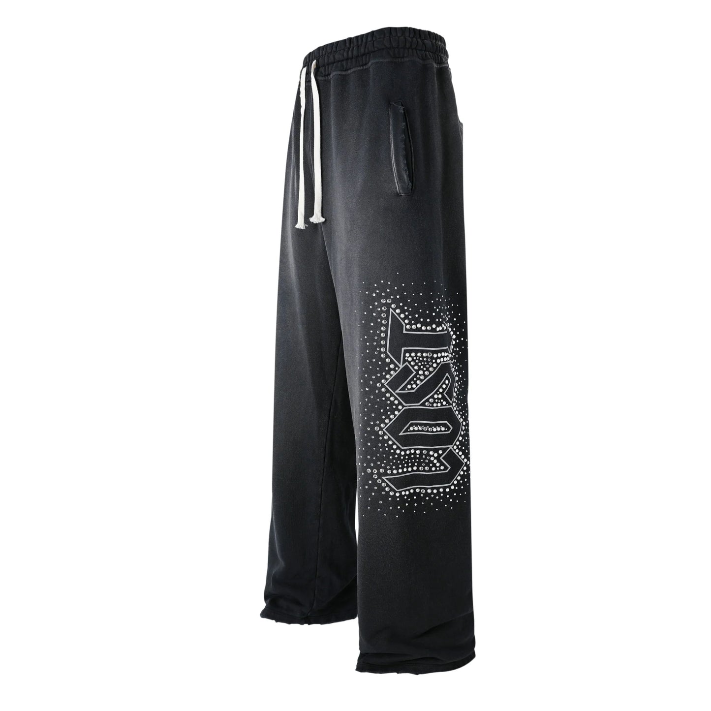 LOST INTRICACY RHINESTONE SWEATPANTS