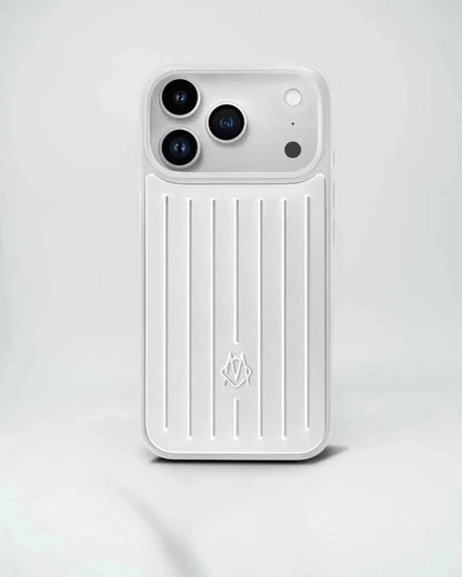 RIMOWA Style Case with Aluminium Back & Silicone Sides for iPhone 17 Pro/17 Pro Max