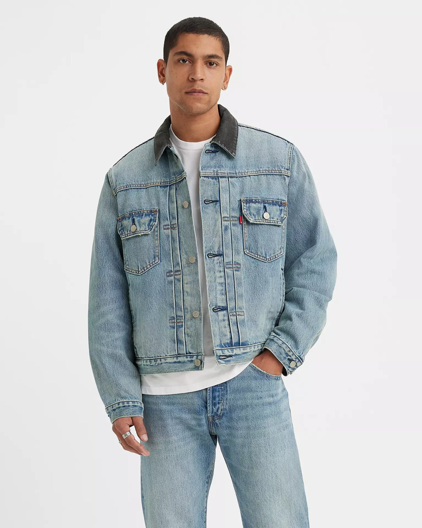 Stussy x Levis Denim Jacket 501s