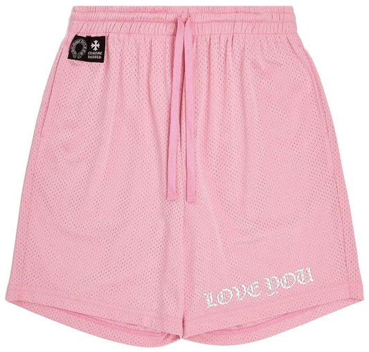 Chrome Hearts Love You Mesh Warm Up Short