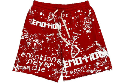 Mixed Emotion Red Short