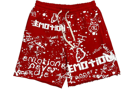 Mixed Emotion Red Short