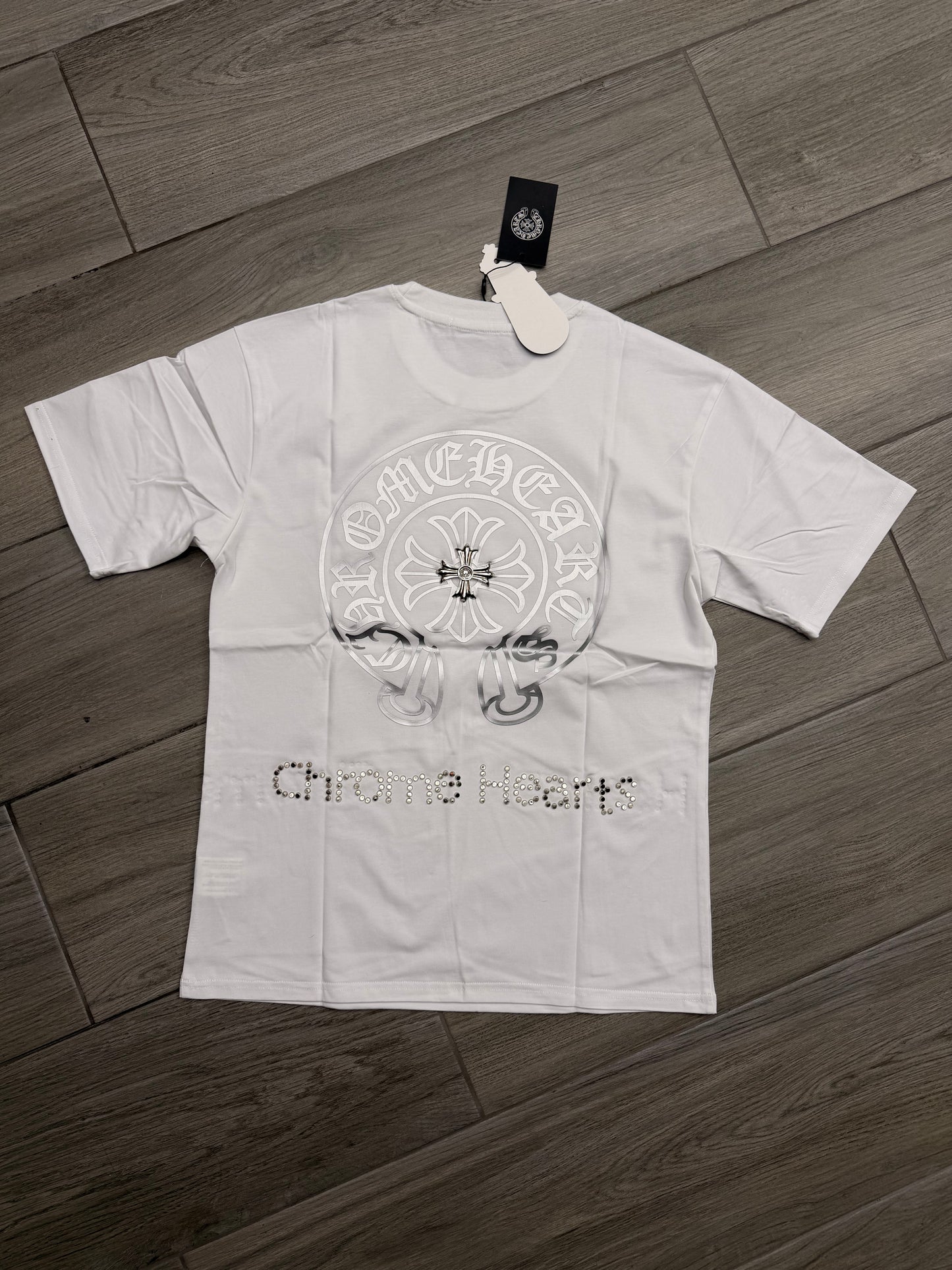 CHROMEHEARTS HORSESHOE WHITE TSHIRT