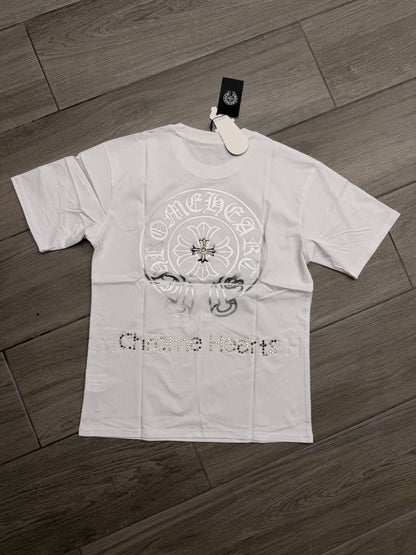 CHROMEHEARTS HORSESHOE WHITE TSHIRT